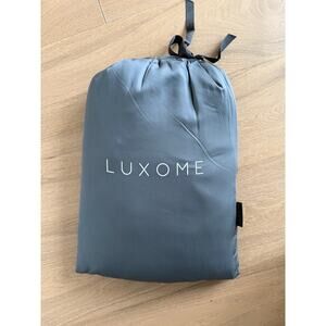 New Luxury Luxome Bamboo Sheet Set Queen Charcoal Gray